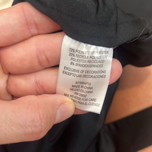 Madden NYC Black High-Neck Bodysuit size small. NWT! - Picture 8 of 8